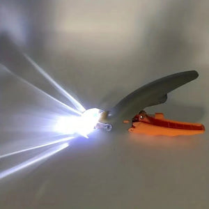 LED Pet Nail Clippers With LED Light Pet Cat Dog Nail Clipper Polishing Pet Cleaning Supplies