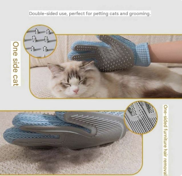Cat Grooming & Deshedding Gloves