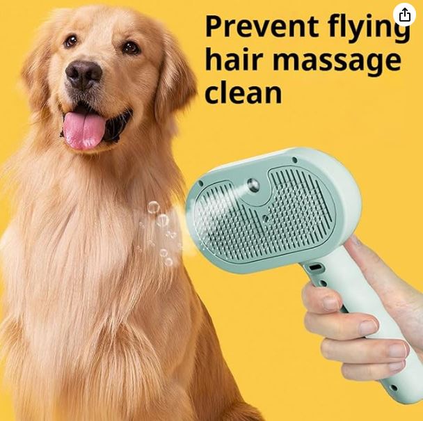 Spray Pet Grooming Comb for Cats and Dogs