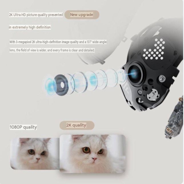 Enabot Ebo Air2 Smart Mobile Robot Camera Wireless Cat Companion Robot