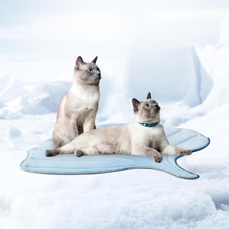 Ginkgo Leaf Pet Cooling Ice Pad