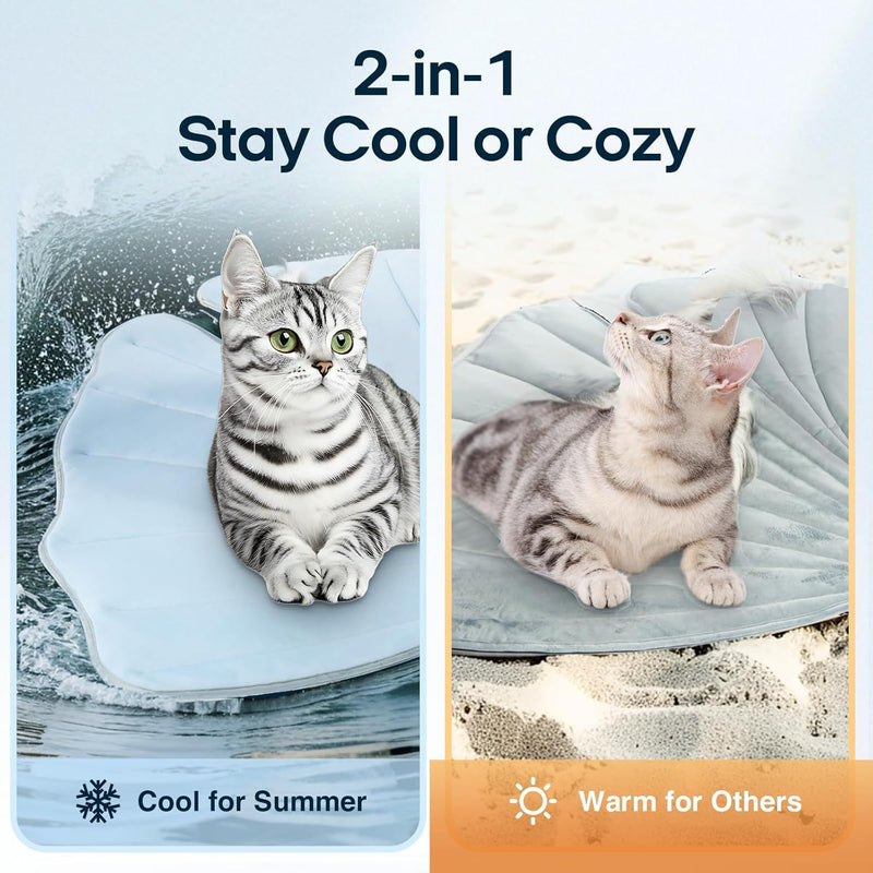 Ginkgo Leaf Pet Cooling Ice Pad
