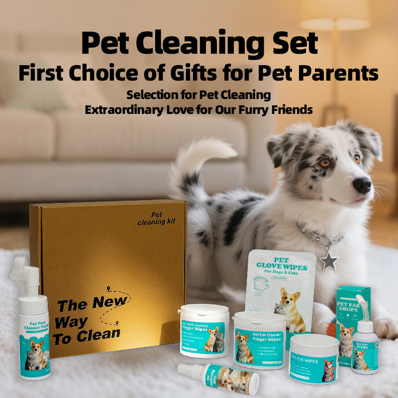 Moisturizing Pet Care Wipes Gift Box