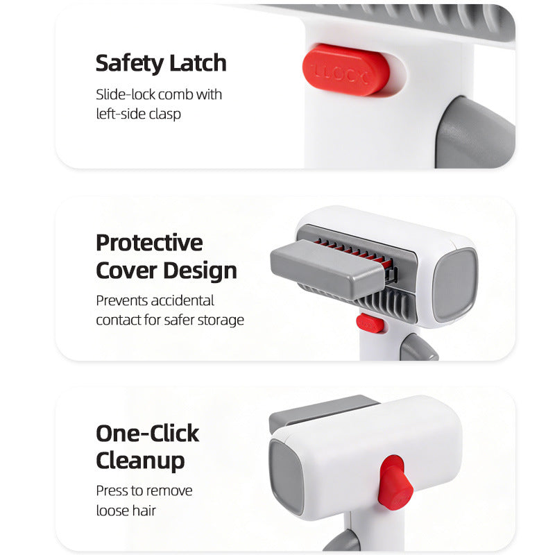 New Gravity-Powered 2-in-1 Detangling And Hair Removal Comb For Pets, Dogs, And Cats, Used To Remove Loose Hair, Needle Comb For Pets