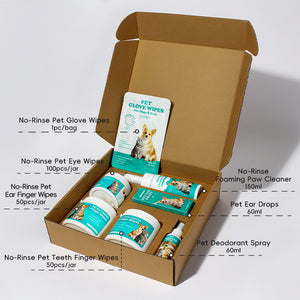 Moisturizing Pet Care Wipes Gift Box