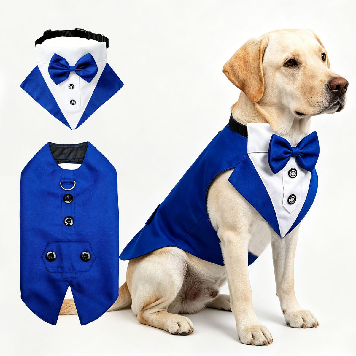 New Pet Clothes Wedding Dress Pet Scarf Wedding Pet Clothing Tuxedo