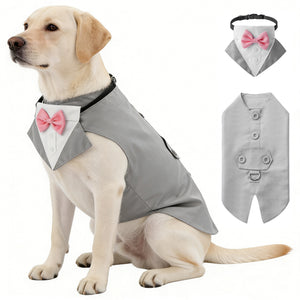New Pet Clothes Wedding Dress Pet Scarf Wedding Pet Clothing Tuxedo