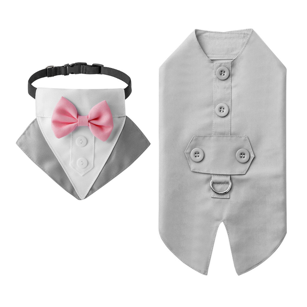 New Pet Clothes Wedding Dress Pet Scarf Wedding Pet Clothing Tuxedo