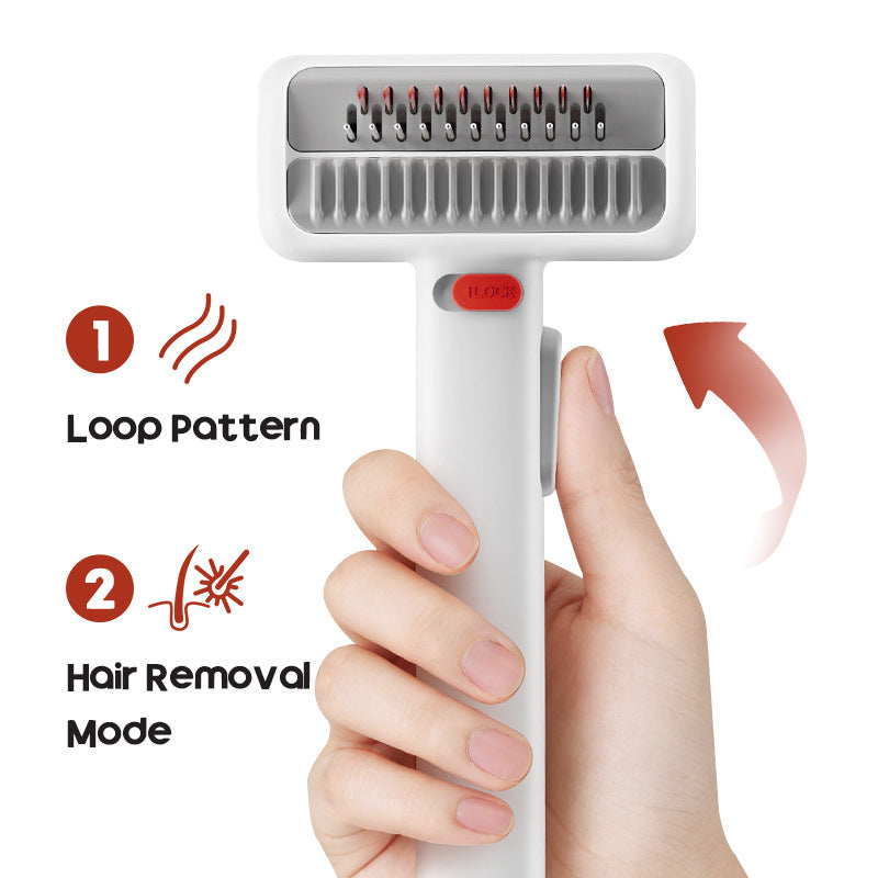 New Gravity-Powered 2-in-1 Detangling And Hair Removal Comb For Pets, Dogs, And Cats, Used To Remove Loose Hair, Needle Comb For Pets
