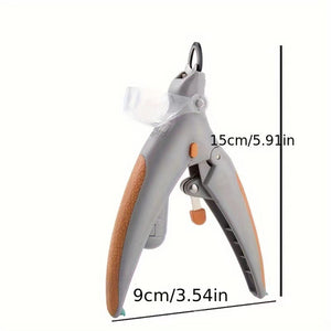 LED Pet Nail Clippers With LED Light Pet Cat Dog Nail Clipper Polishing Pet Cleaning Supplies