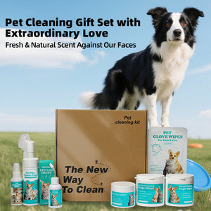 Moisturizing Pet Care Wipes Gift Box