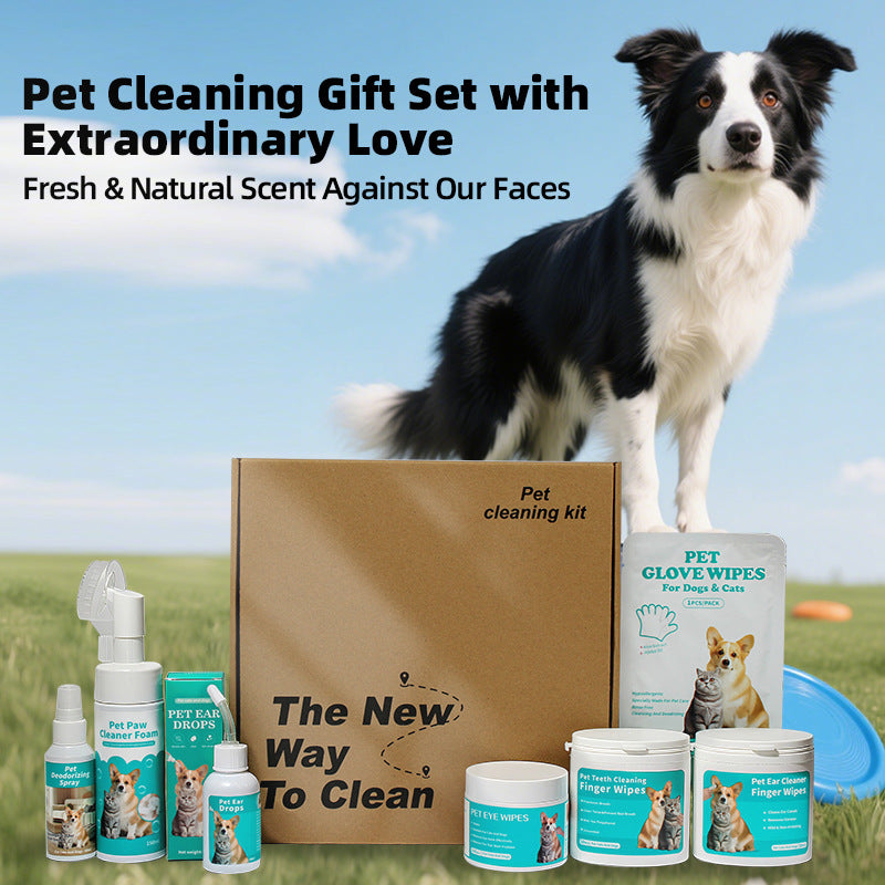 Moisturizing Pet Care Wipes Gift Box